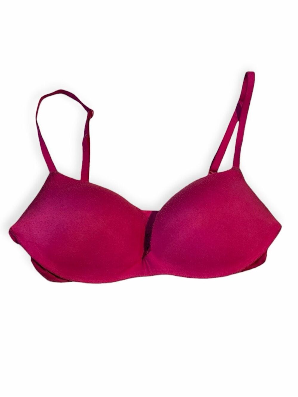 VICTORIA’S SECRET Berry Pink Plunge Bra 32C